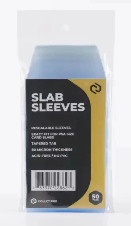 COLLCT.PRO Slab Sleeves, 50ct (100 per case)