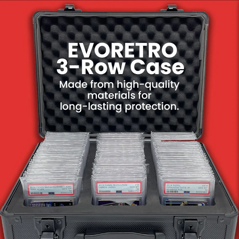 EVORETRO 3-Row Aluminum Case w/ Key (EVO-9970, POKEMON COLOUR-WAY) - Image 2