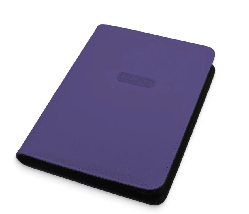 EVORETRO: 3x3 9-Pocket Zipper Binder (20 per case)
