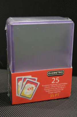 EVORETRO 3x4 Toploader, 25 pack