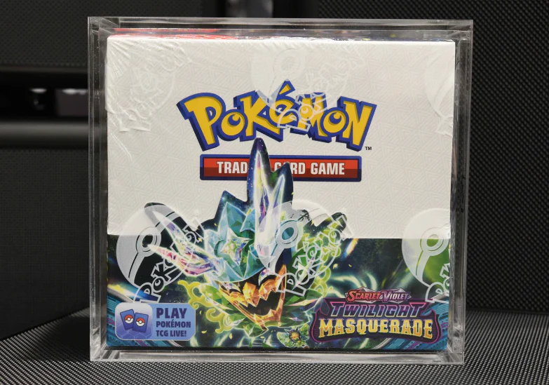 EVORETRO Pokemon Booster Box Acrylic Protector 4.0MM Anti-UV - Image 2