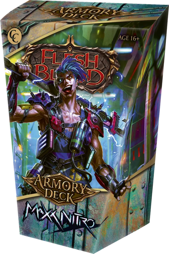 Flesh and Blood Armory Deck: Maxx Nitro (PRE-ALLOCATED)