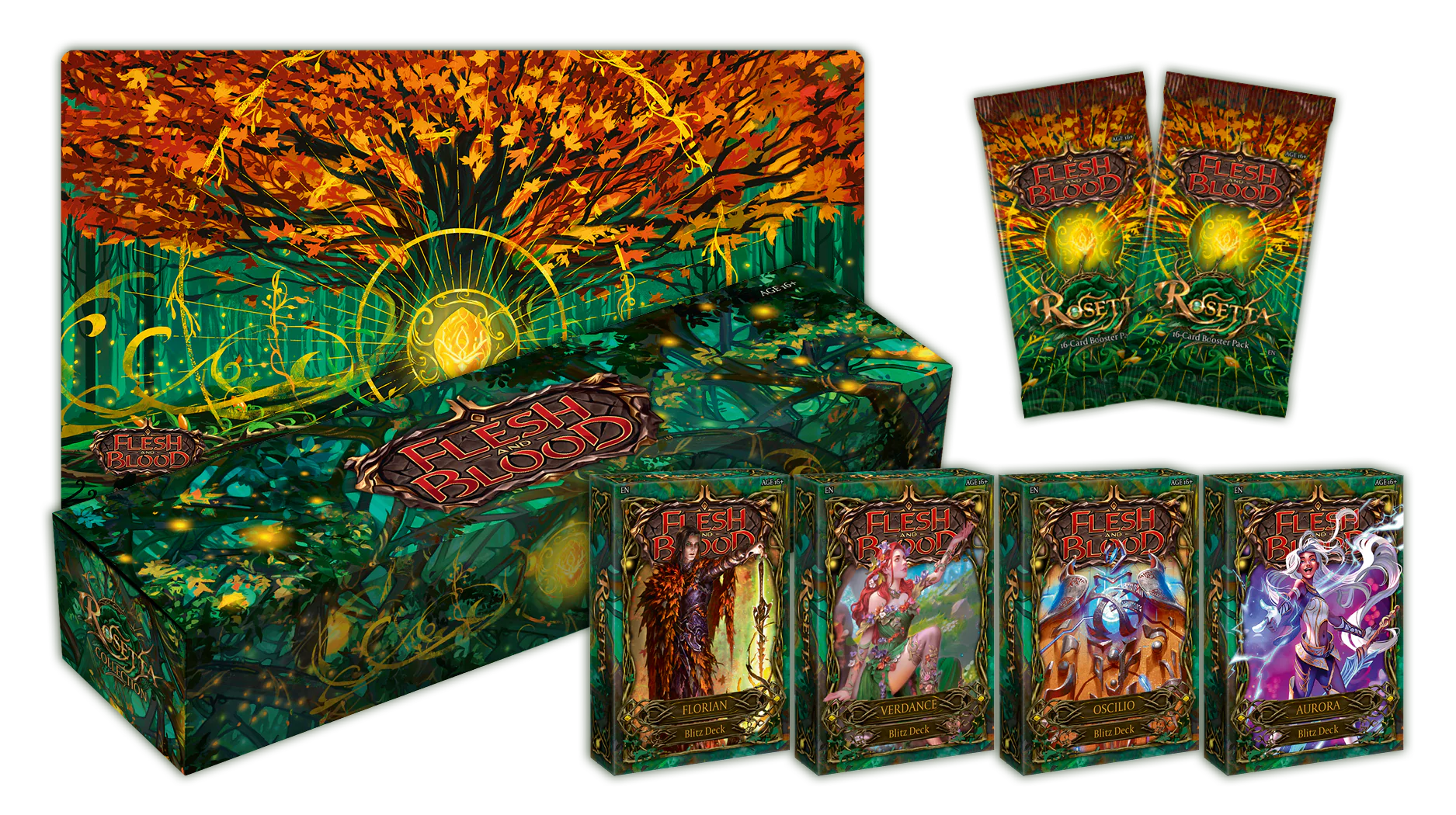Flesh and Blood: Rosetta Blitz Deck Collection