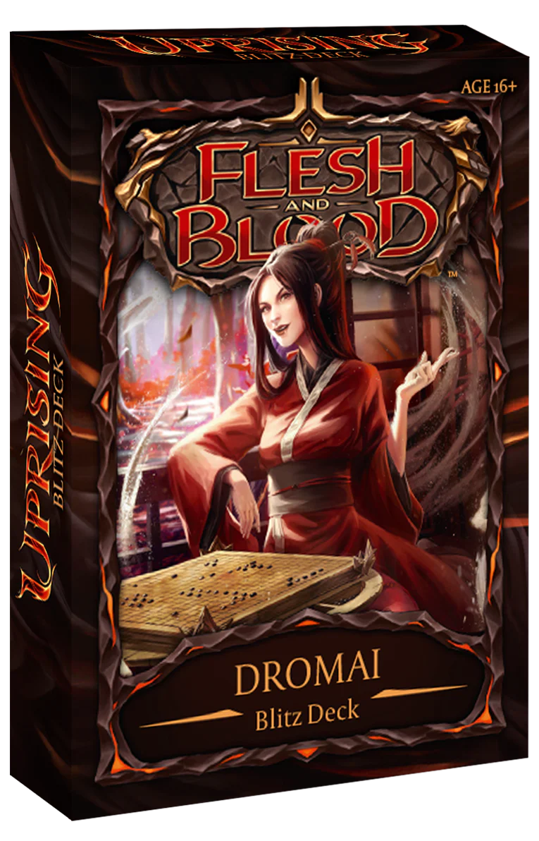 Flesh and Blood: Uprising Blitz Deck Display