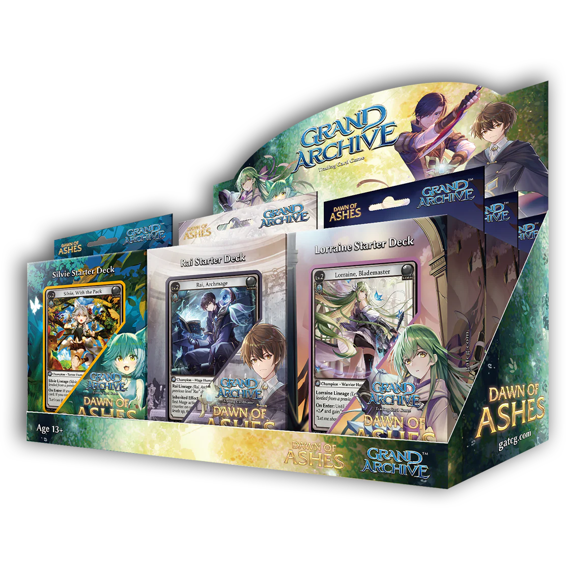 Grand Archive: Dawn of Ashes Starter Deck Display