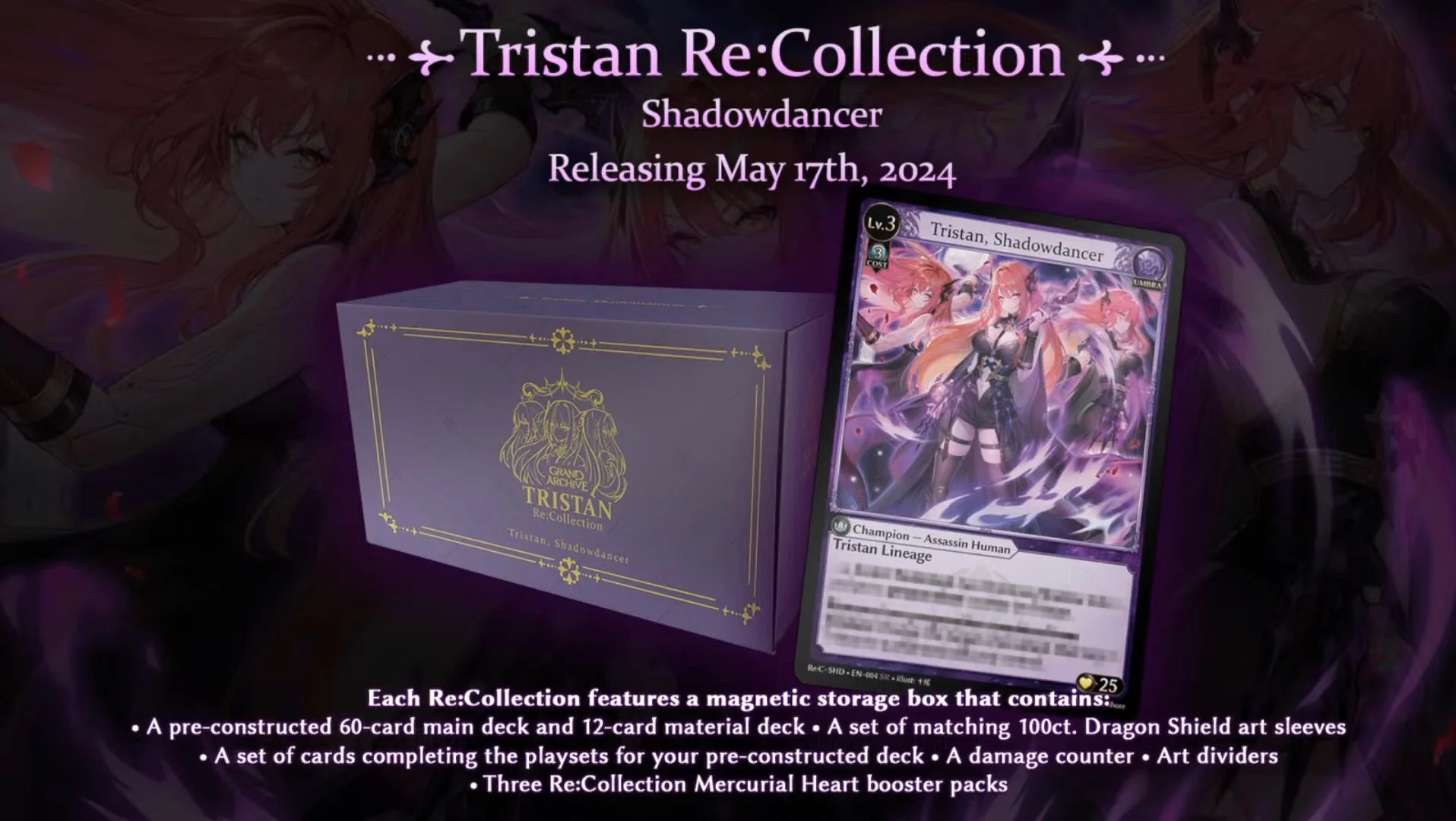 Grand Archive Tristan Re: Collection Shadowdancer