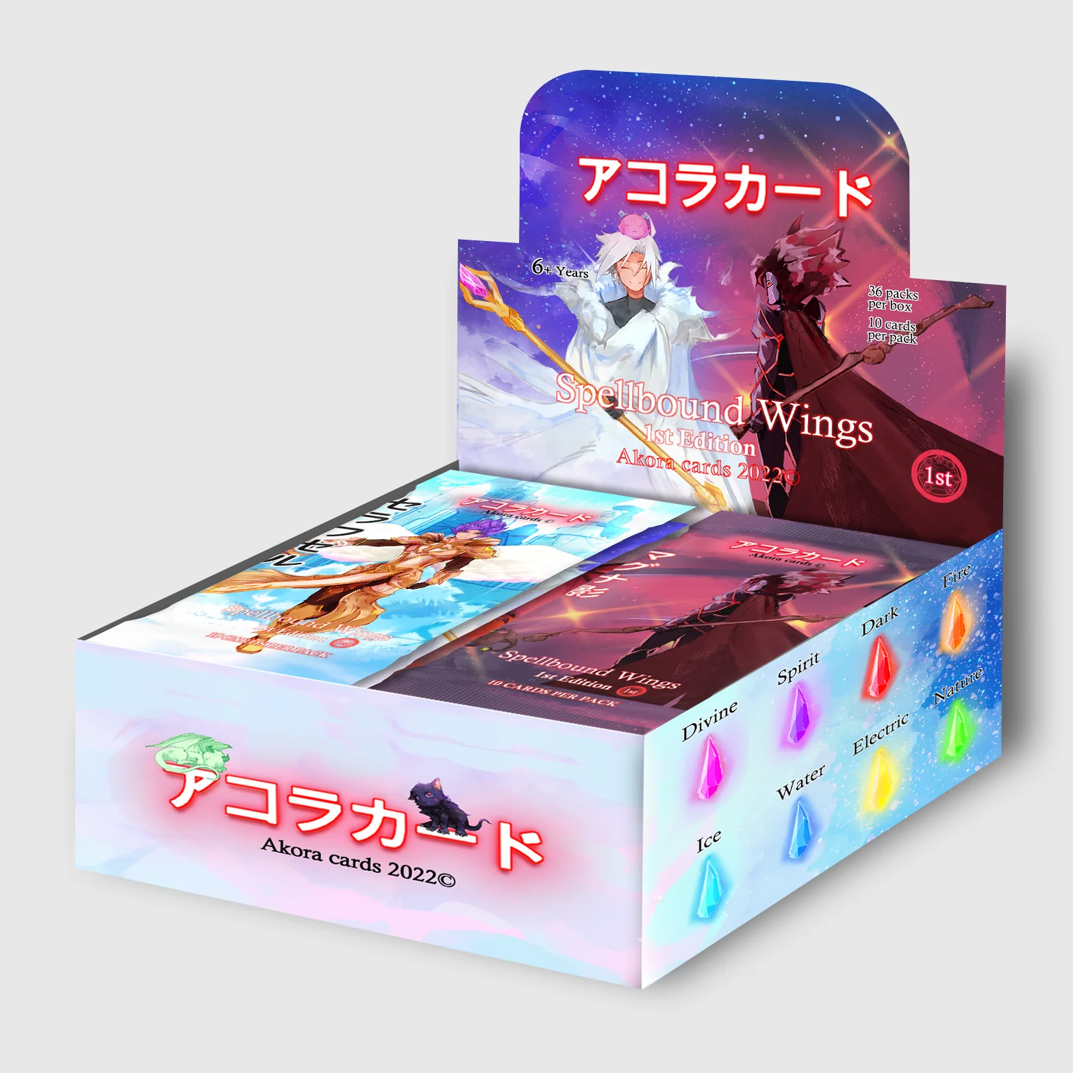 Kickstarter TCG Booster Package (Akora, DSpirits, Nostalgix) - Image 3