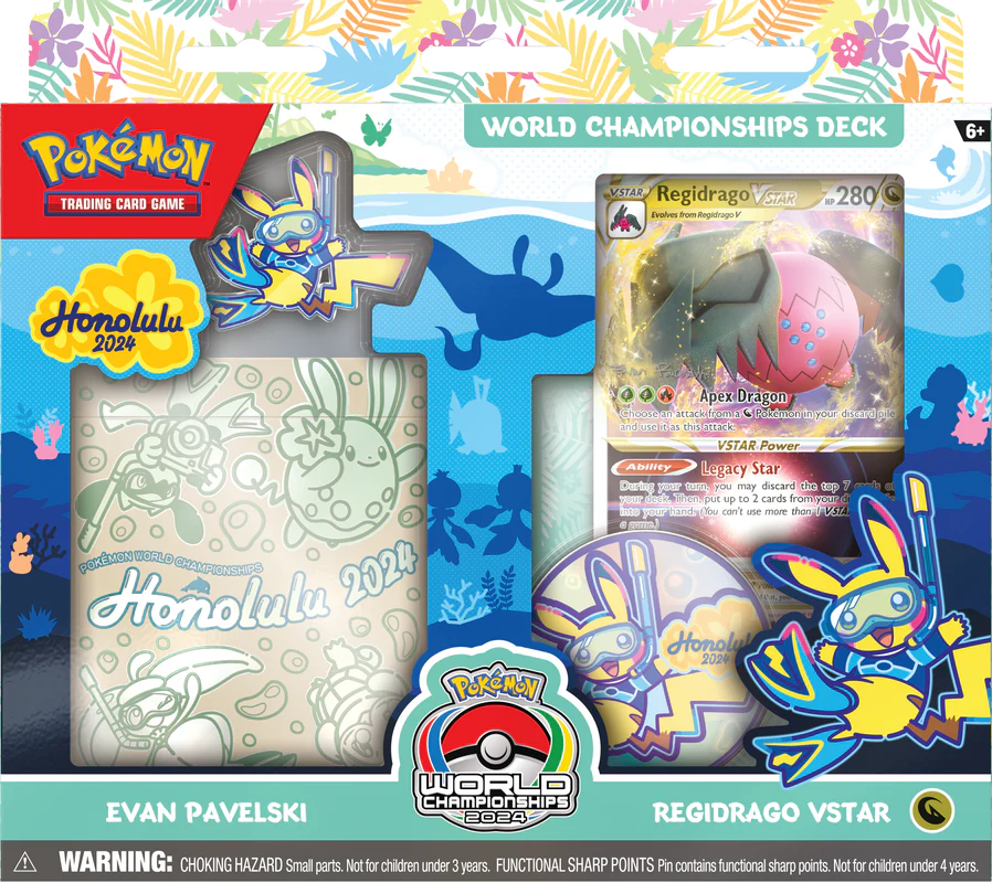 Pokemon 2024 TCG World Championships Deck Display