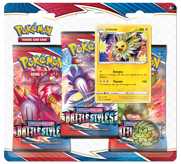 Pokemon 3pk Blister - SWSH5 Battle Styles - Image 2