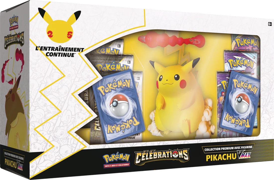 Pokemon Celebrations Pikachu VMAX Premium Figure Collection (Multiples of 6)
