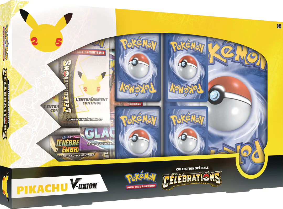 Pokemon Celebrations Pikachu V-Union (Multiples of 6)