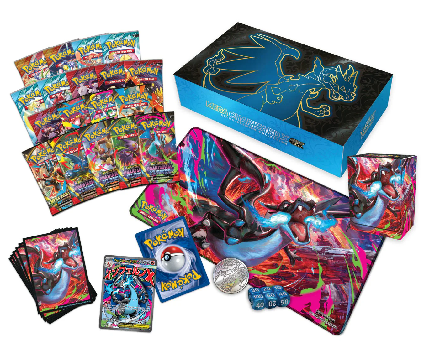 Pokemon Mega Charizard X ex Ultra Premium Collection - Image 2