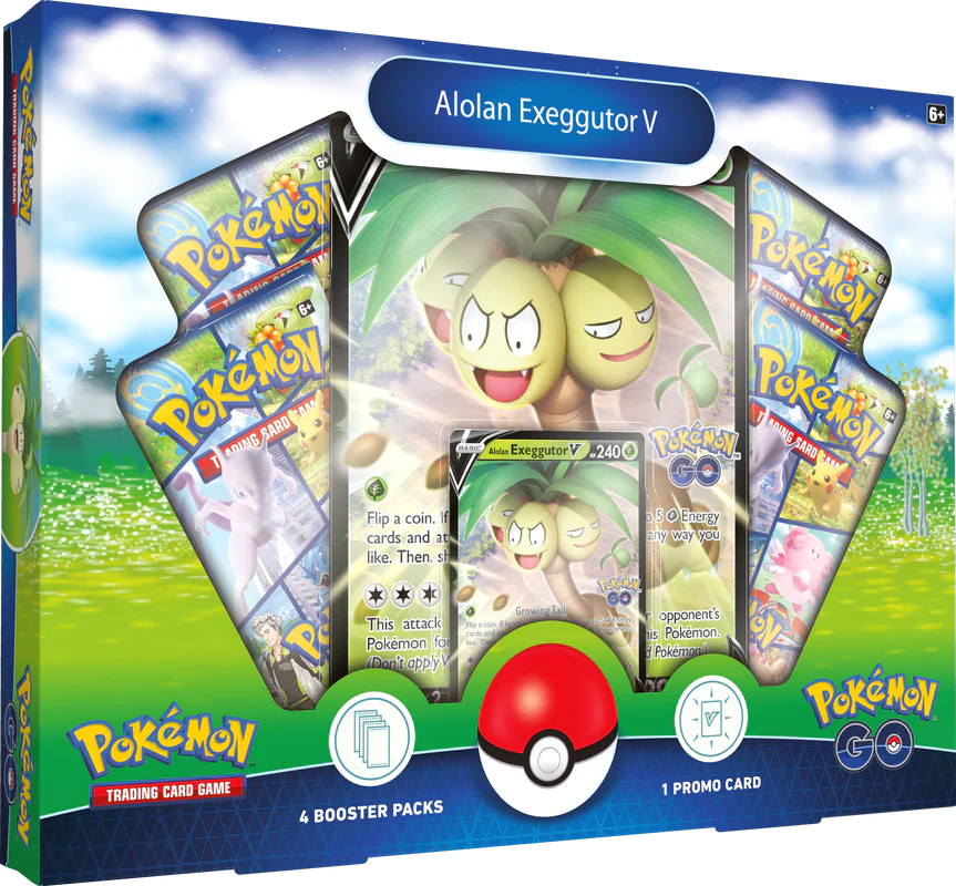 Pokemon Go: Alolan Exeggutor V Box (Multiples of 6)