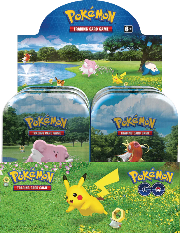 Pokemon Go Mini Tin Display (10 ct)