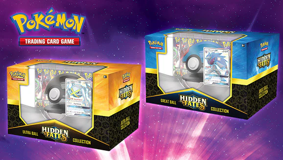 Pokemon Hidden Fates Poké Ball Collection—Shiny Zoroark-GX / Shiny Metagross-GX