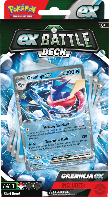Pokemon Kangaskhan EX/Greninja EX Battle Deck (6ct Display) - Image 2