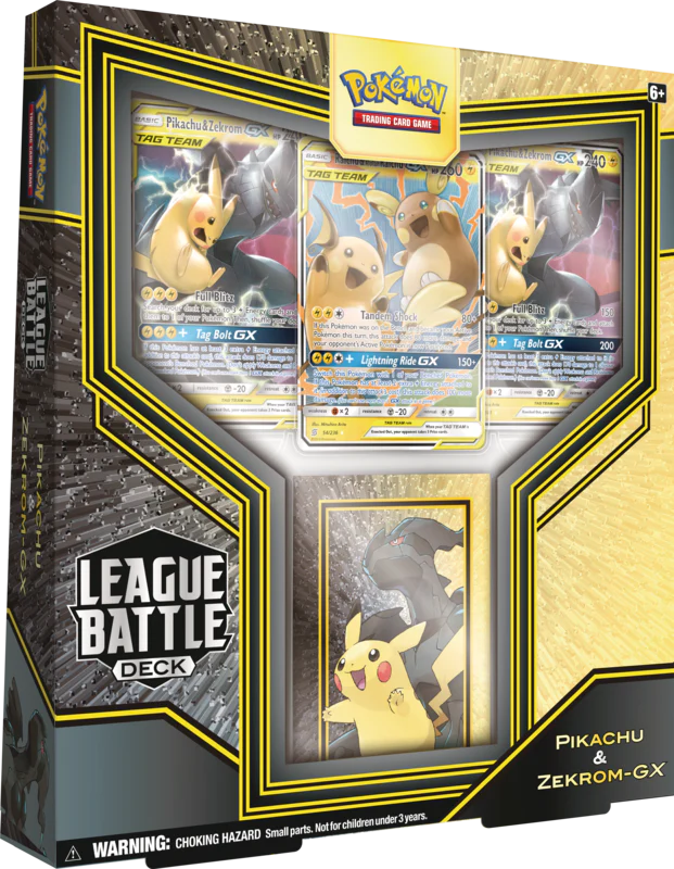 Pokemon League Battle Deck (RESHIRAM AND CHARIZARD + PIKACHU & ZEKROM) - Image 2