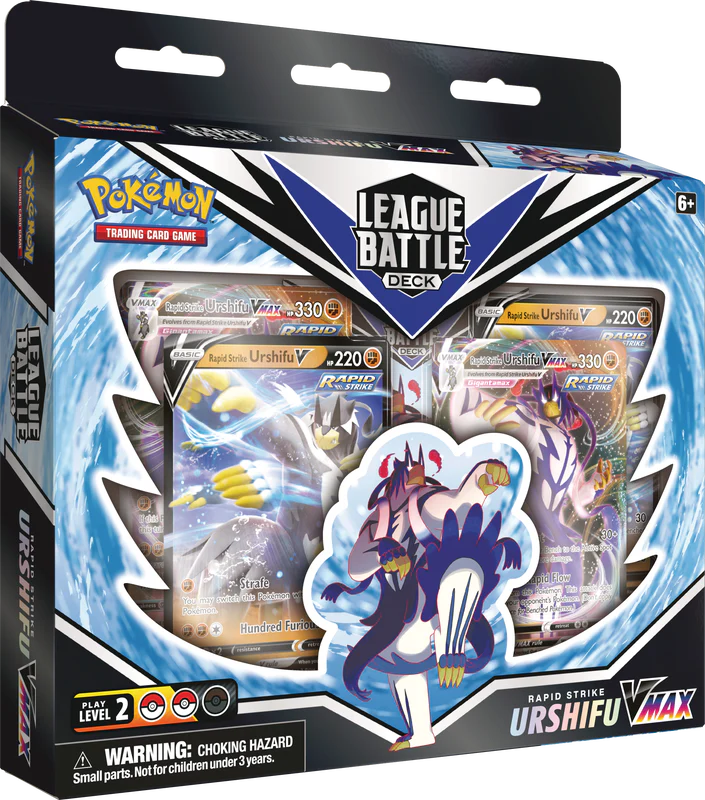 Pokemon League Battle Deck Single/Rapid Strike Urshifu V-Max (Multiples of 6) - Image 2