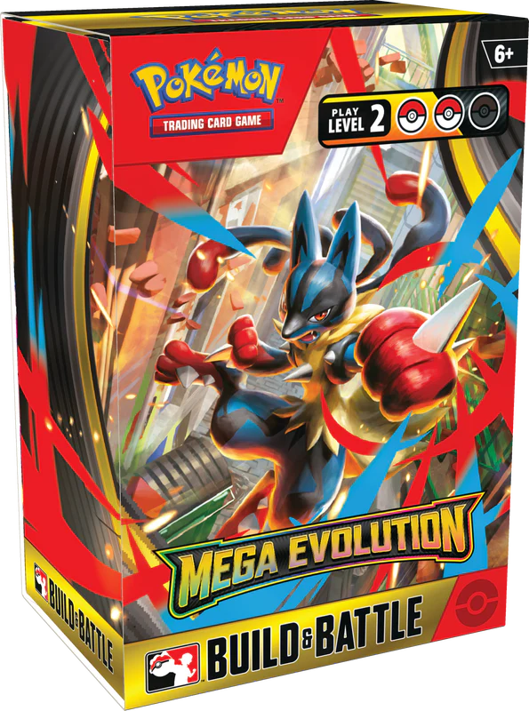 Pokemon ME01 Mega Evolutions Build & Battle Display
