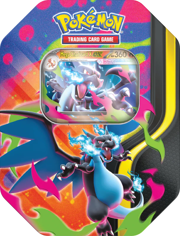 Pokemon Mega Charizard Tin