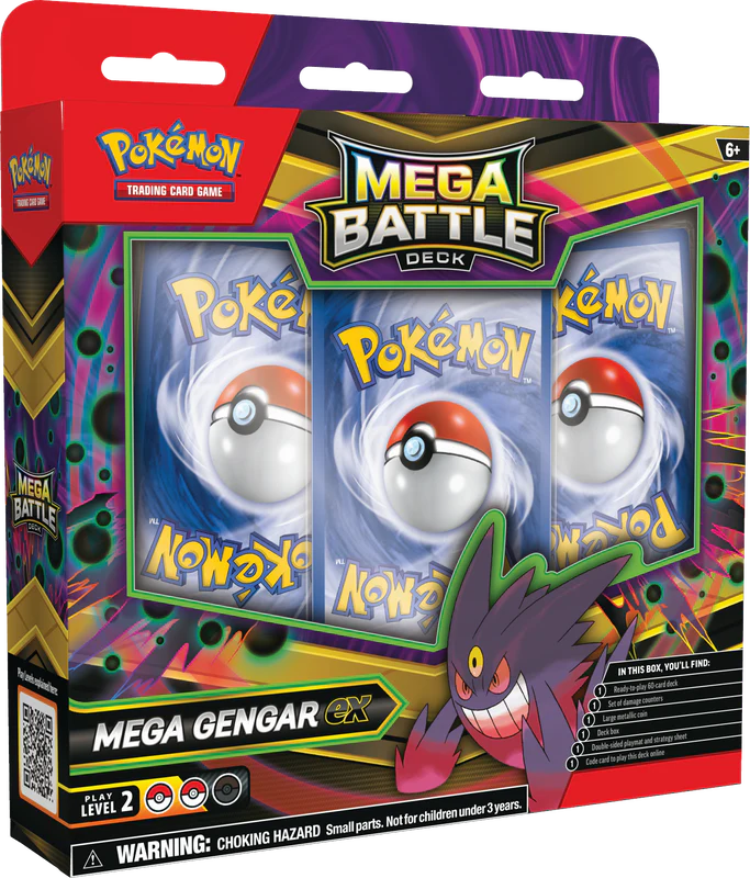 Pokemon Mega Gengar/Diancie ex Battle Deck (multiple of 2) - Image 2