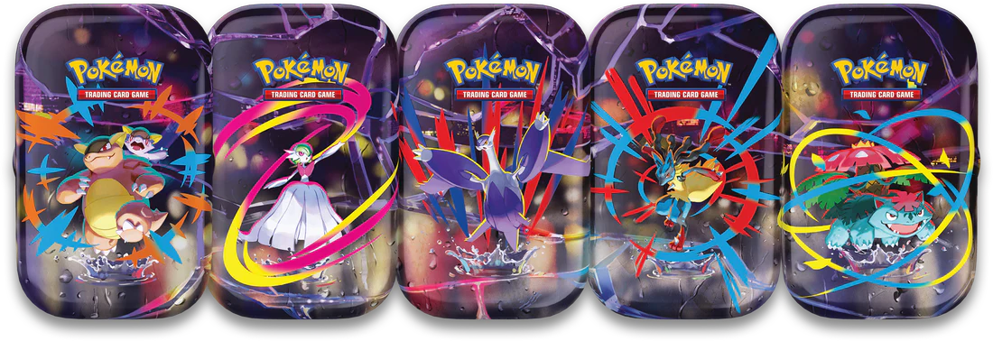 Pokemon Mega Heroes Mini Tin Display (10ct) - Image 2