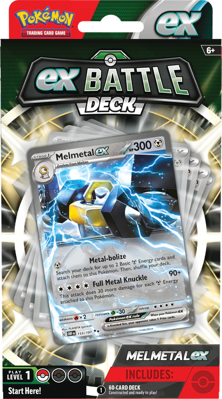 Pokemon Melmetal/Houndoom ex Battle Deck Display - Image 2