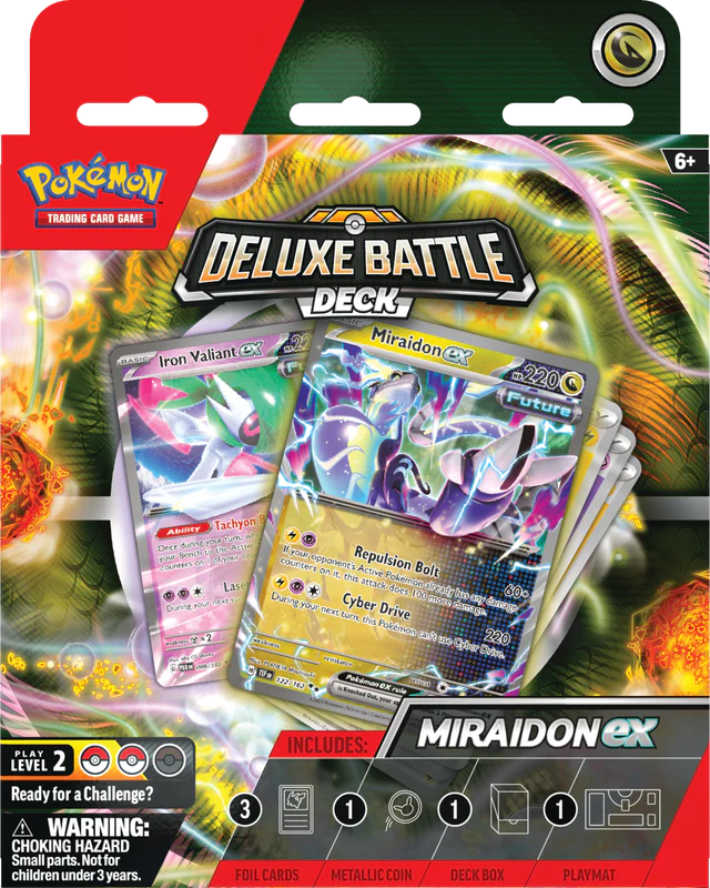 Pokemon Miraidon ex / Koraidon ex Deluxe Battle Deck - Image 2