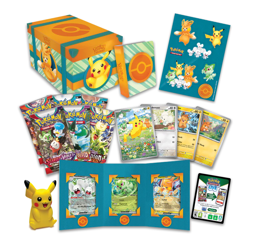 Pokemon Paldea Adventure Chest (6 Booster Packs) - Image 2