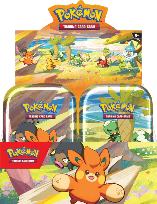 Pokemon Paldea Friends Mini Tin 10ct Display