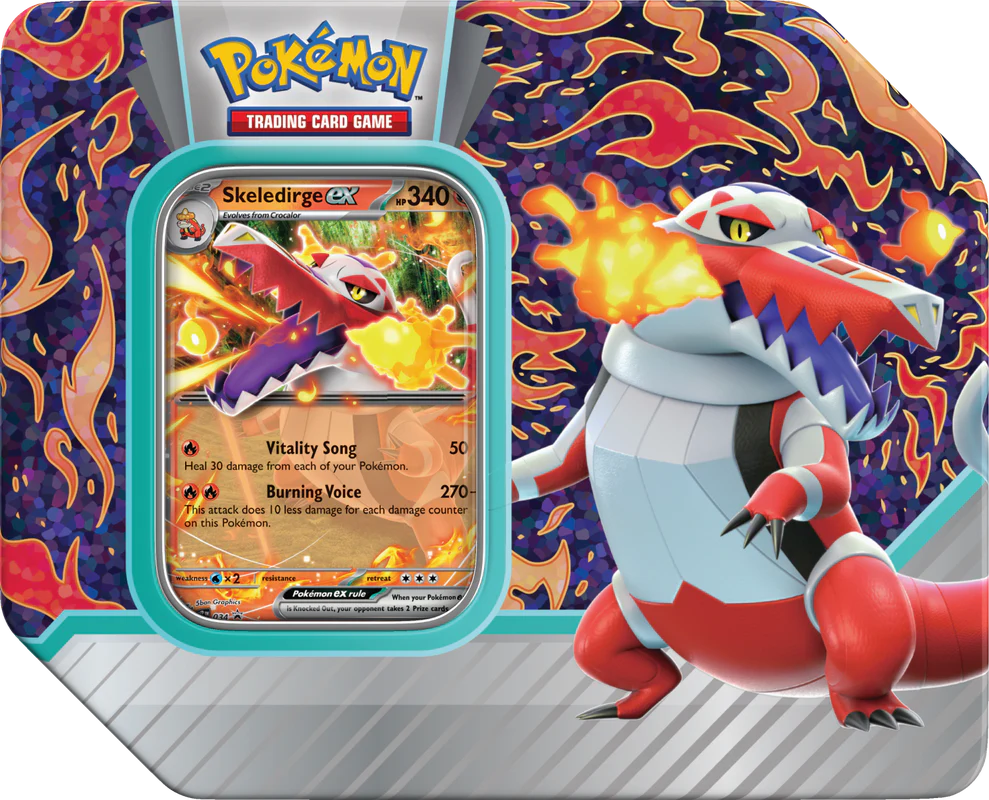 Pokemon Paldea Partners Tin (Place Order in Multiples of 3) - Image 2