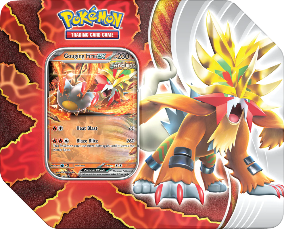 Pokemon Paradox Destinies Tin (Order in Multiples of 4, 8 Tins per Case) - Image 4