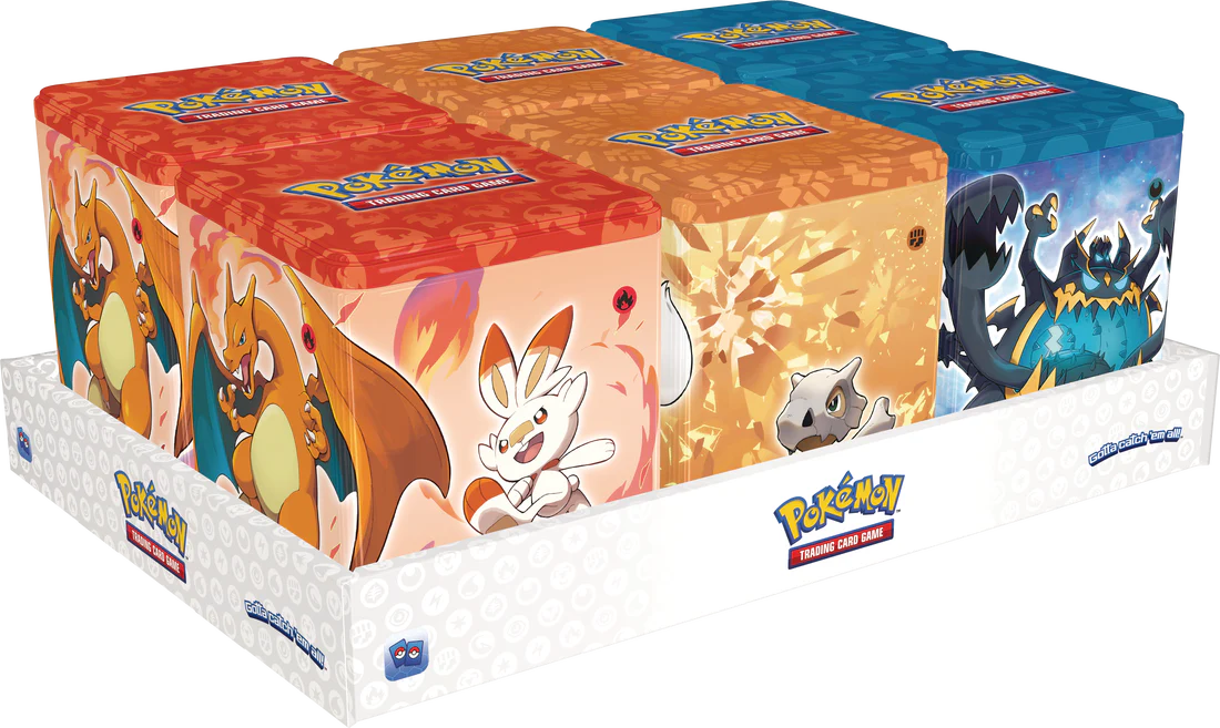 Pokemon Stacking Tin - Fighting/Fire/Darkness (Multiples of 6)