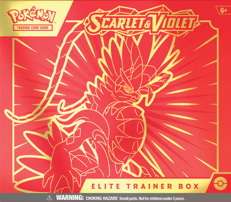 Pokemon SV1 Scarlet and Violet Elite Trainer Box (Order in Multiples of 2) - Image 2