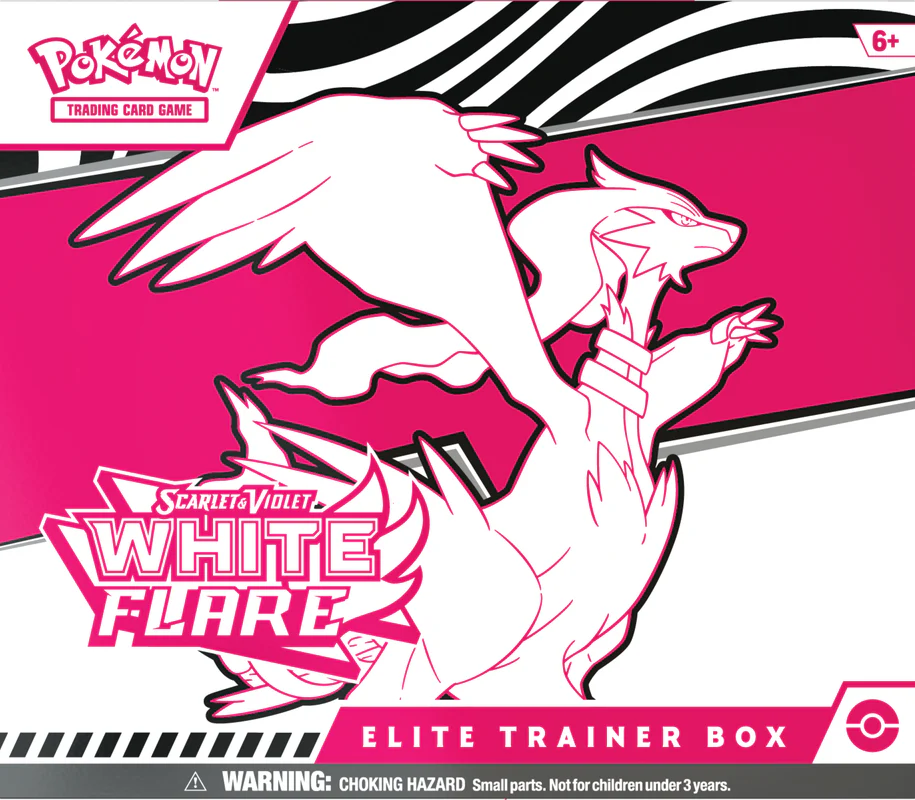 Pokemon SV10.5 Black Bolt/White Flare Elite Trainer Box (Multiples of 2) - Image 2