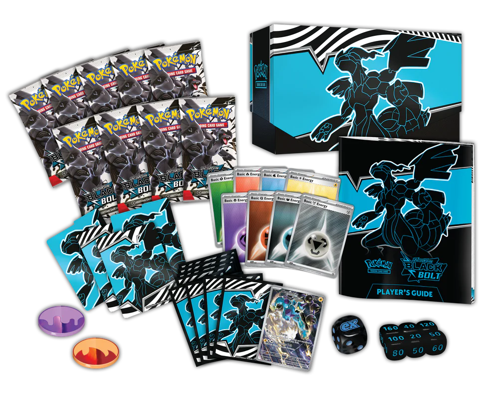Pokemon SV10.5 Black Bolt/White Flare Elite Trainer Box (Multiples of 2) - Image 3