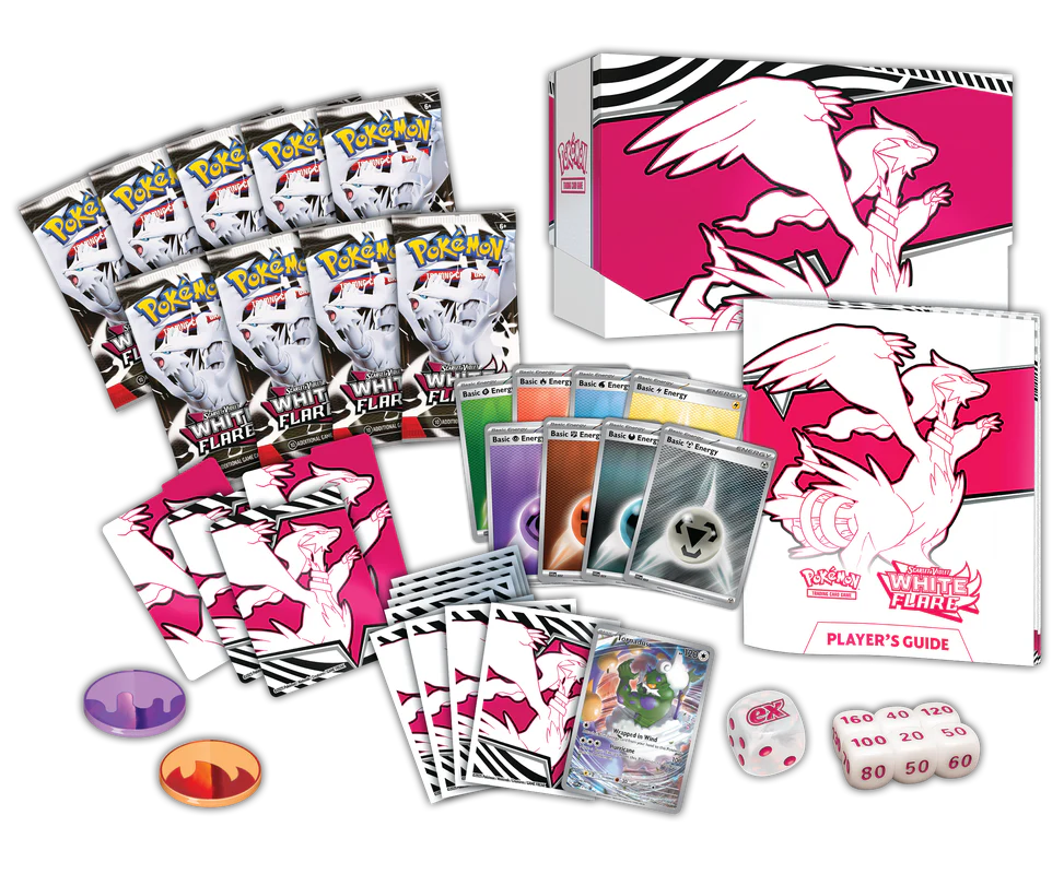 Pokemon SV10.5 Black Bolt/White Flare Elite Trainer Box (Multiples of 2) - Image 4
