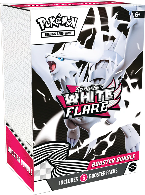 Pokemon SV10.5 White Flare Booster Bundle ((Must be purchased even with Black Bundle)
