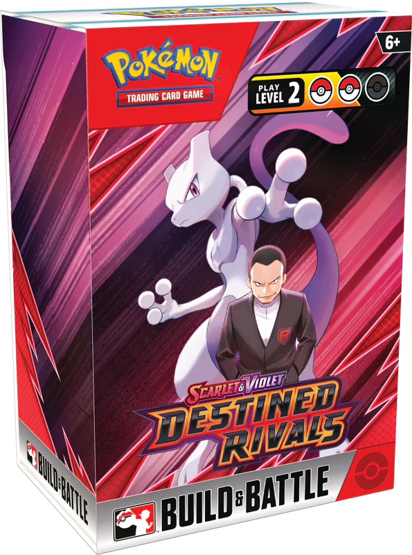 Pokemon SV10 Destined Rivals Build & Battle Display