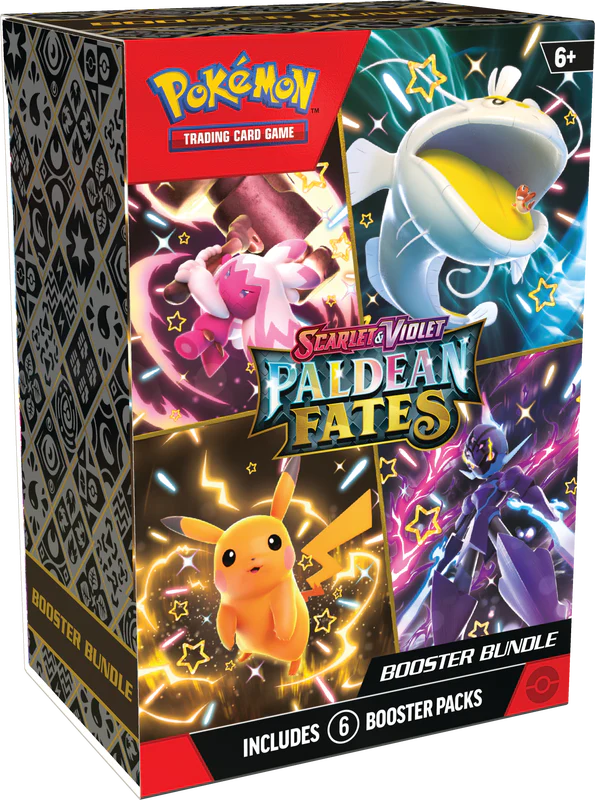 Pokemon SV4.5 Paldean Fates Booster Bundle