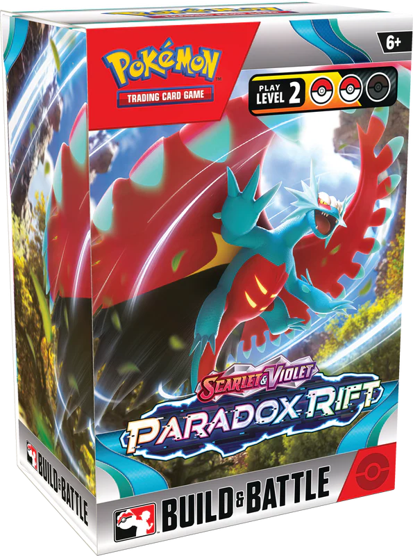 Pokemon SV4 Paradox Rift Build and Battle Display