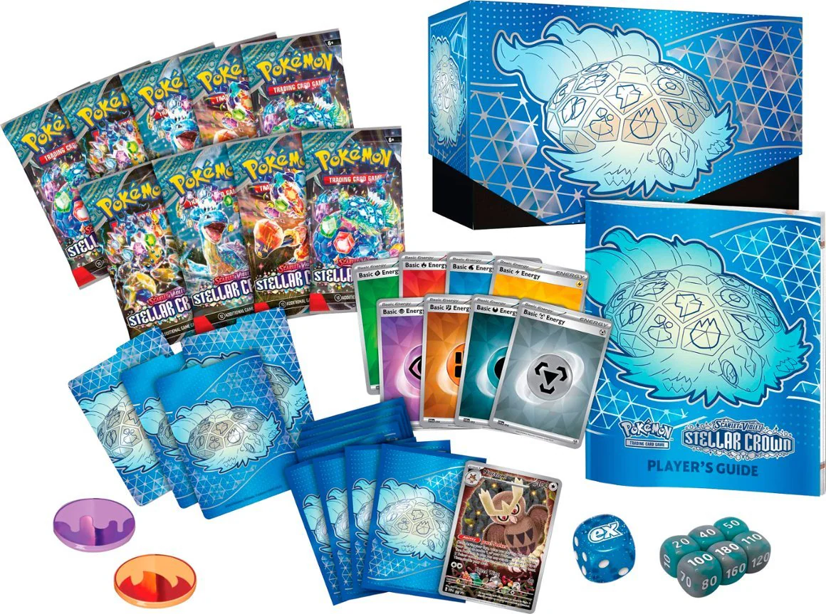 Pokemon SV7 Stellar Crown Elite Trainer Box - Image 2