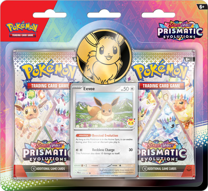 Pokemon SV8.5 Prismatic Evolutions 2-Pack Blister