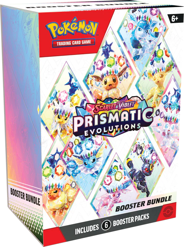 Pokemon SV8.5 Prismatic Evolutions Booster Bundle