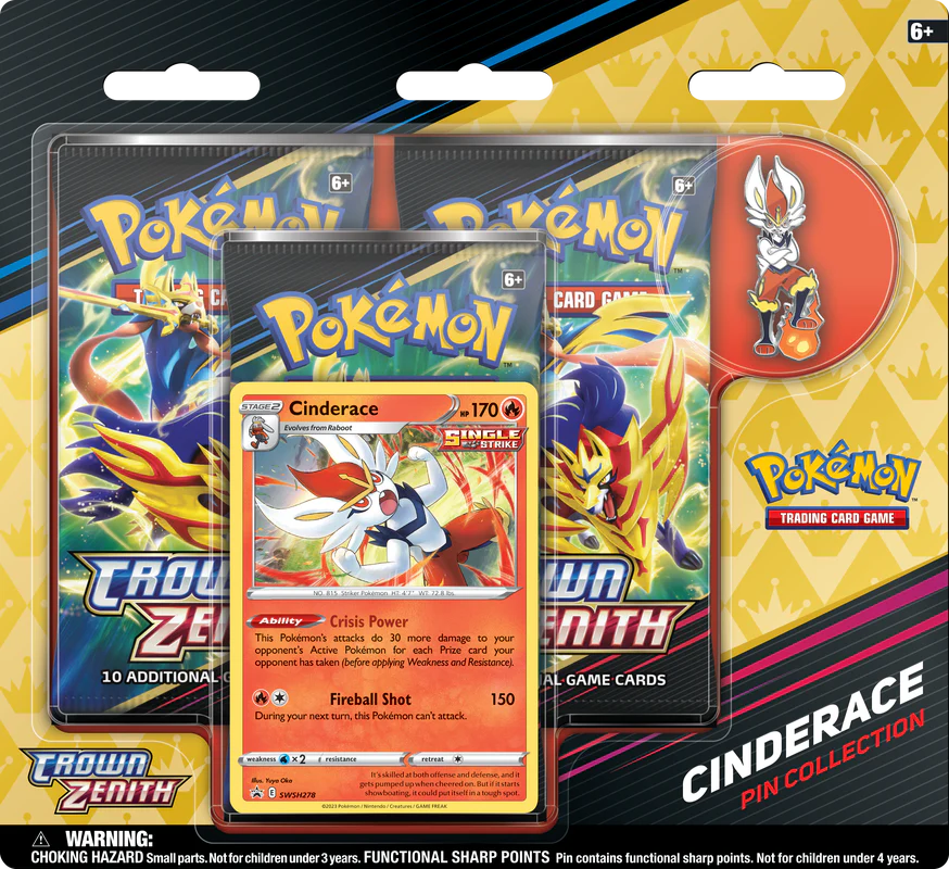 Pokemon SWSH12.5 Crown Zenith Pin Collection - Image 2