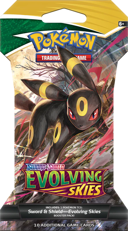 Pokemon SWSH7 Evolving Skies Sleeved Blister - Image 2