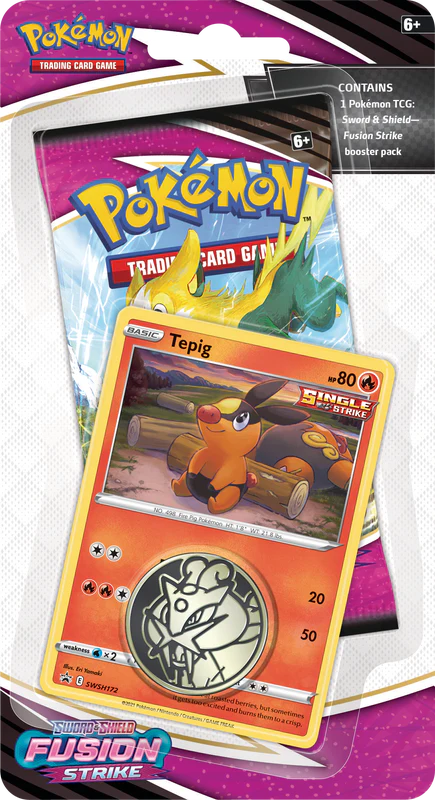 Pokemon SWSH8 Fusion Strike Checklane Blister (Min Purchase 16) - Image 2