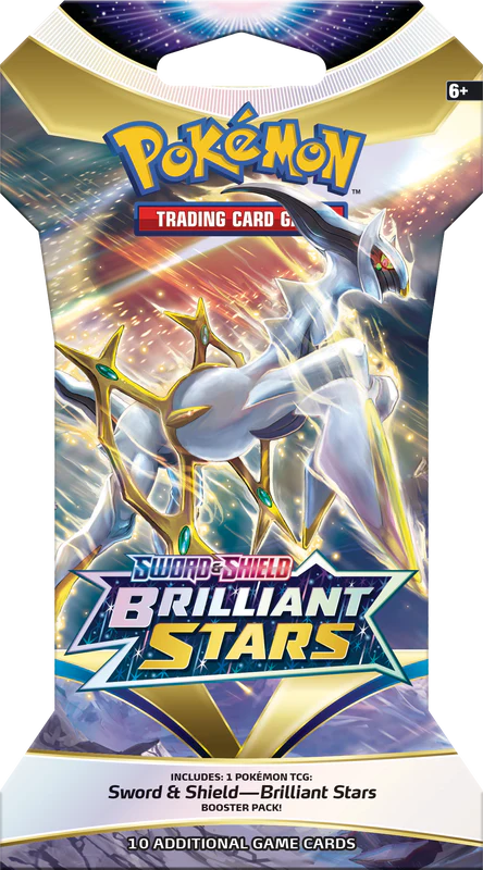 Pokemon SWSH9 Brilliant Stars Sleeved Blister - Image 2