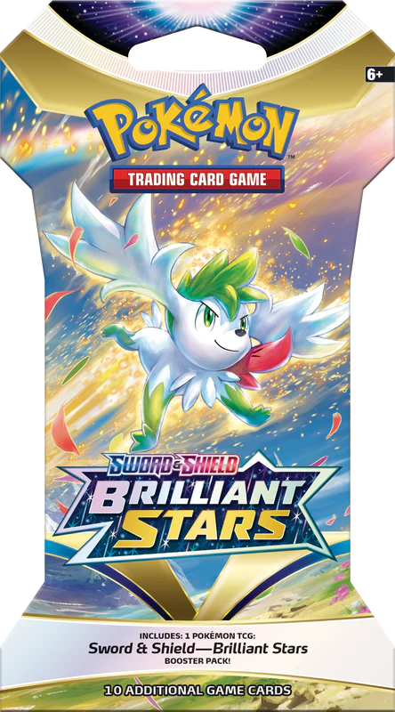 Pokemon SWSH9 Brilliant Stars Sleeved Blister - Image 3