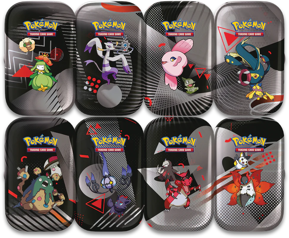 Pokemon SV10.5 Unova 8ct Mini Tin Display